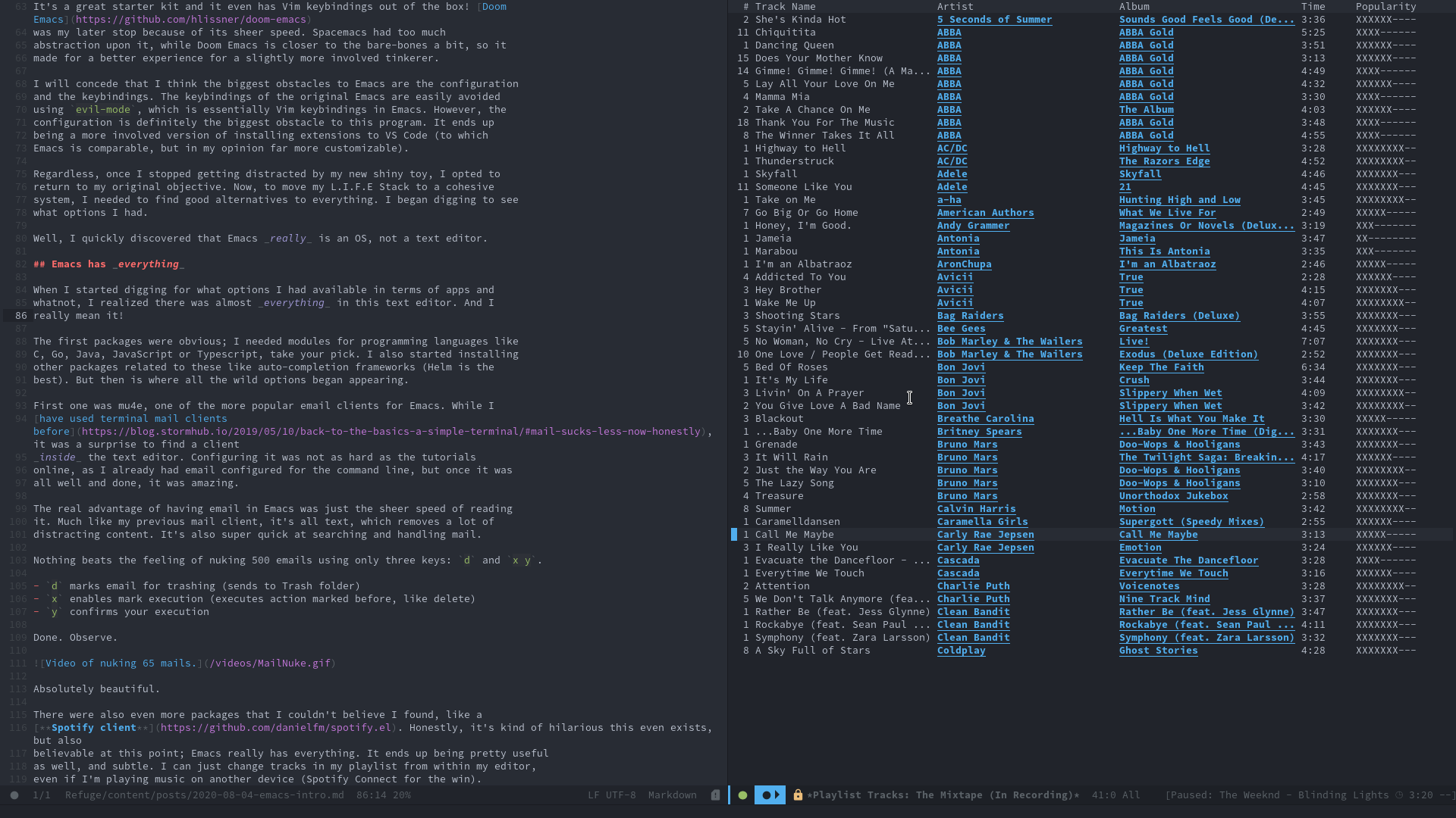 Screenshot of spotify.el /images/spotify-el-screenshot.png